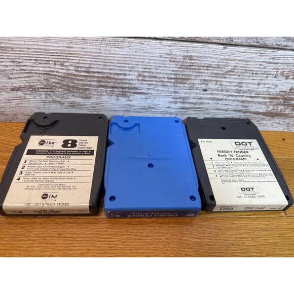 Set Of 3 Freddy Fender 8-Track Tapes: The Best Of Freddy If Youre Ever In Texas - Picture 7 of 9